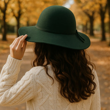 Wide Brim Felt Hat